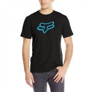 Футболка Fox Legacy Foxhead SS Tee Black/Blue