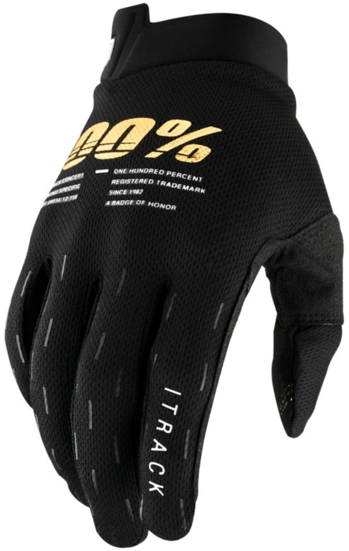 Мотоперчатки подростковые 100% ITrack Youth Glove Black