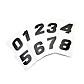 Наклейки номерные