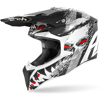 Шлем кросс AIROH Wraap DEMON Matt